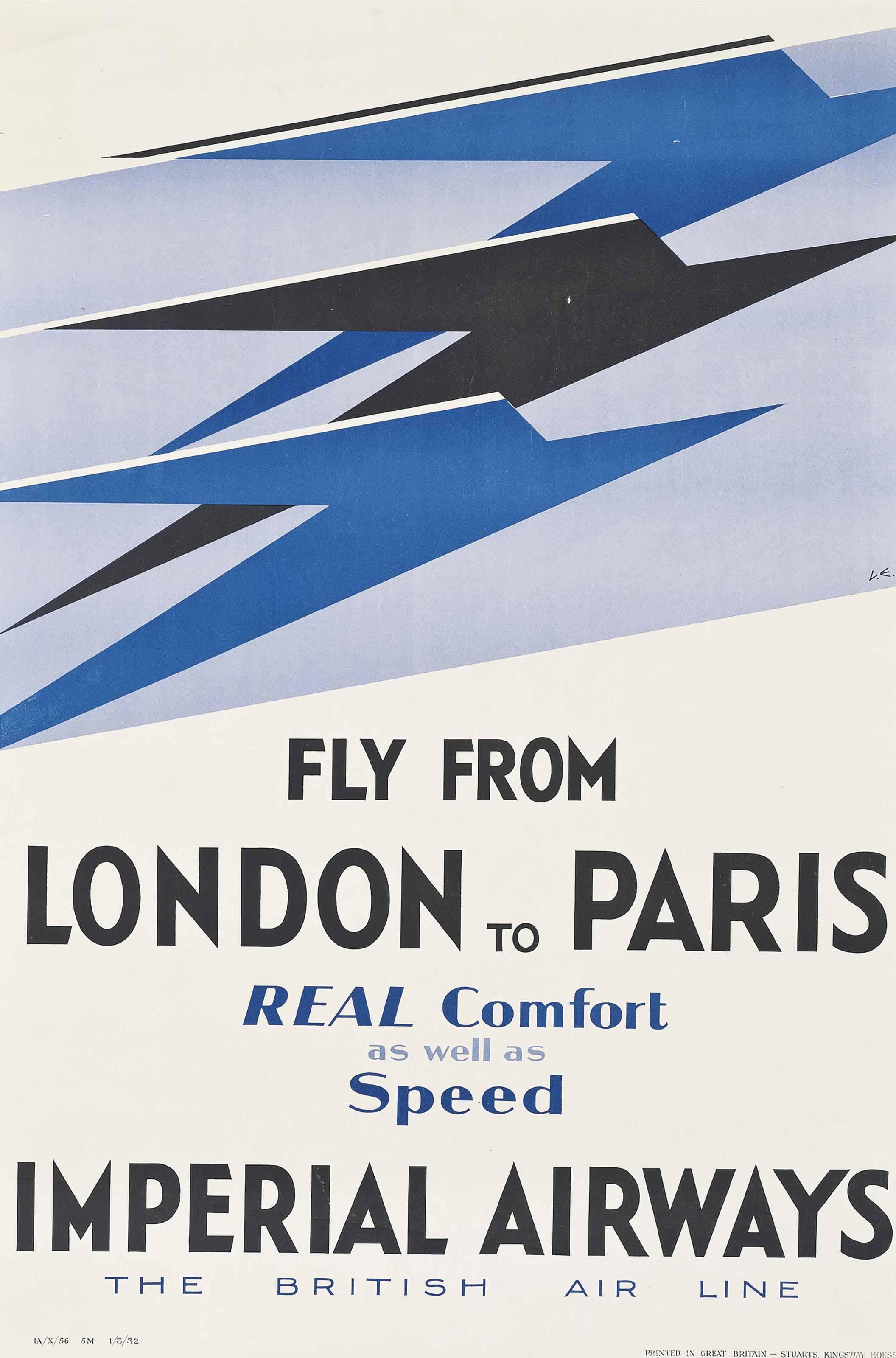 Theyre Lee-Elliot - London To Paris, Imperial Airways