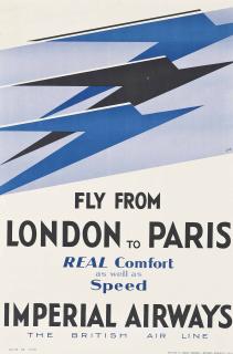Theyre Lee-Elliot - London To Paris, Imperial Airways