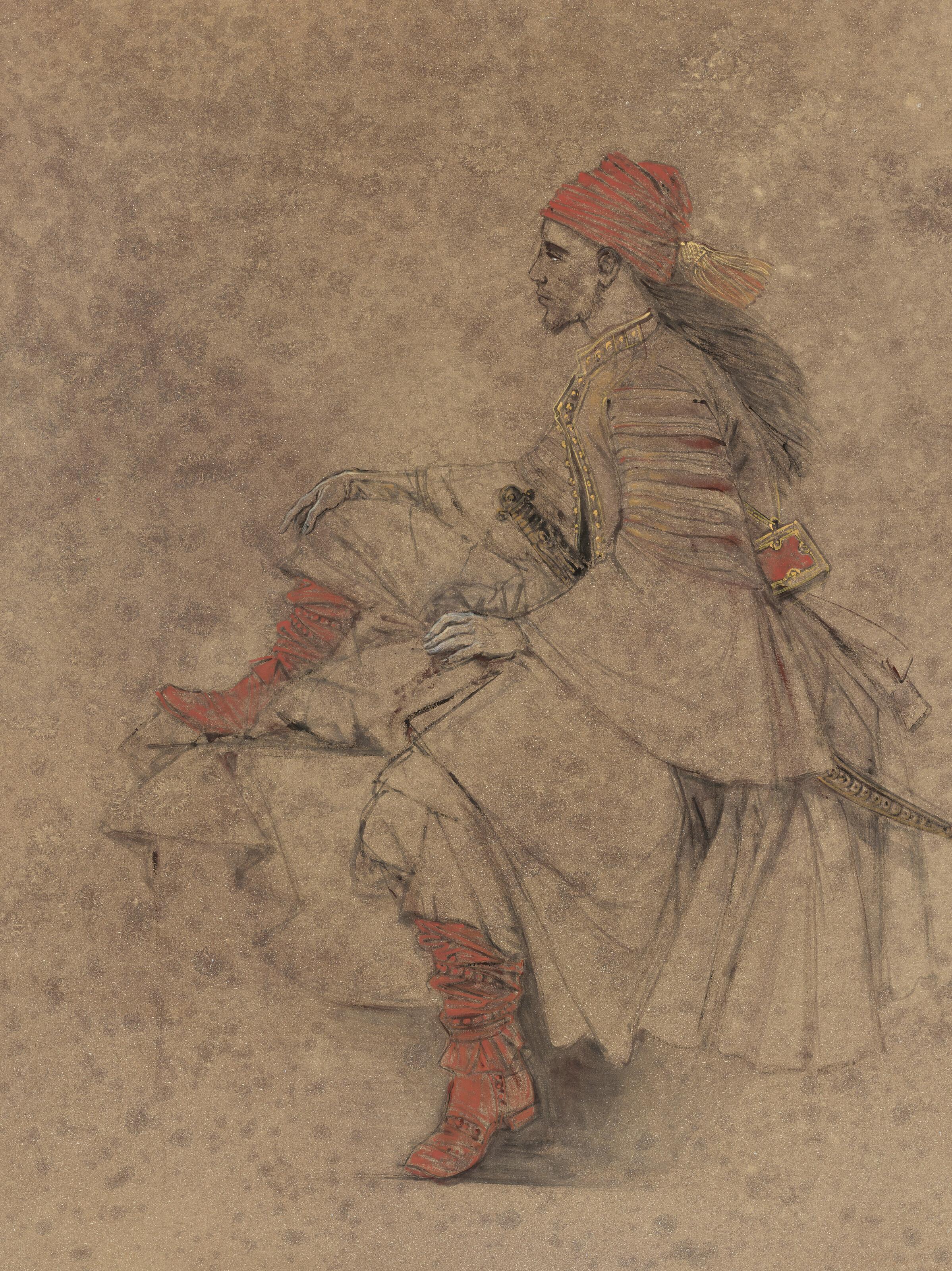 Thierry Bosquet - Portrait of an Arab Prince