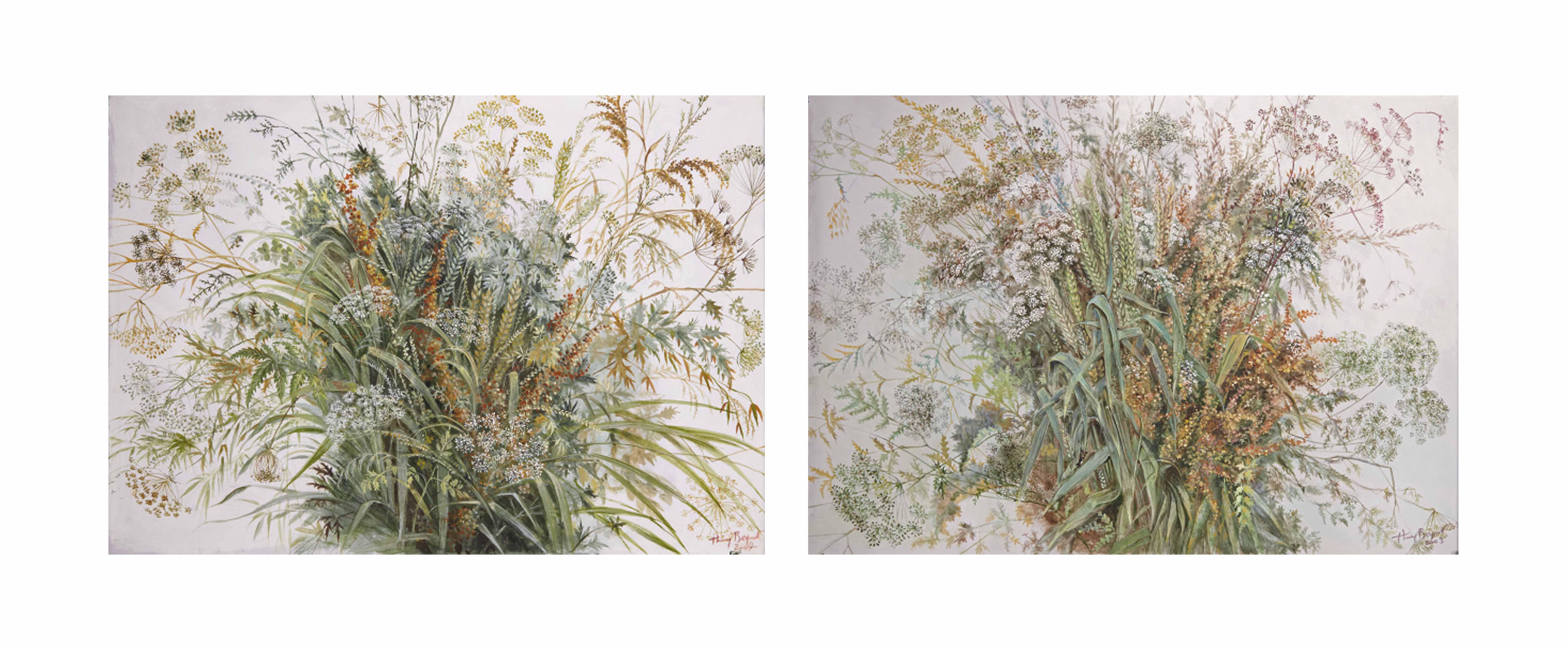 Thierry Bosquet - Sans Titre (Ensemble De Deux Oeuvres Sur Papier)