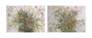 Thierry Bosquet - Sans Titre (Ensemble De Deux Oeuvres Sur Papier)