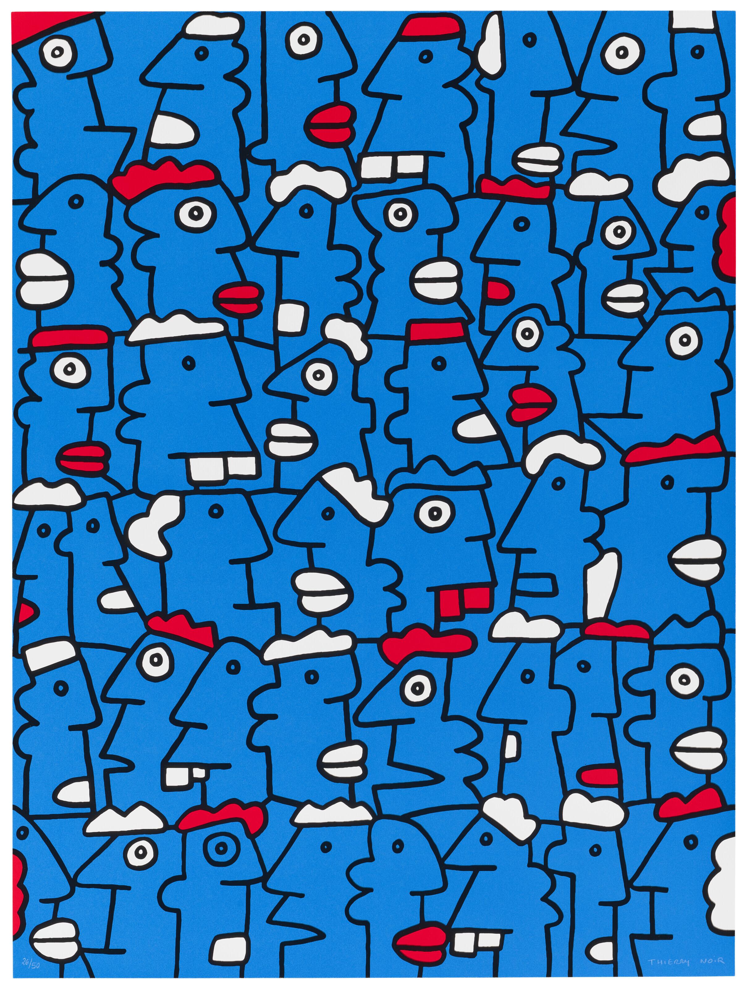 Thierry Noir - Fast Form Manifest (Blue)