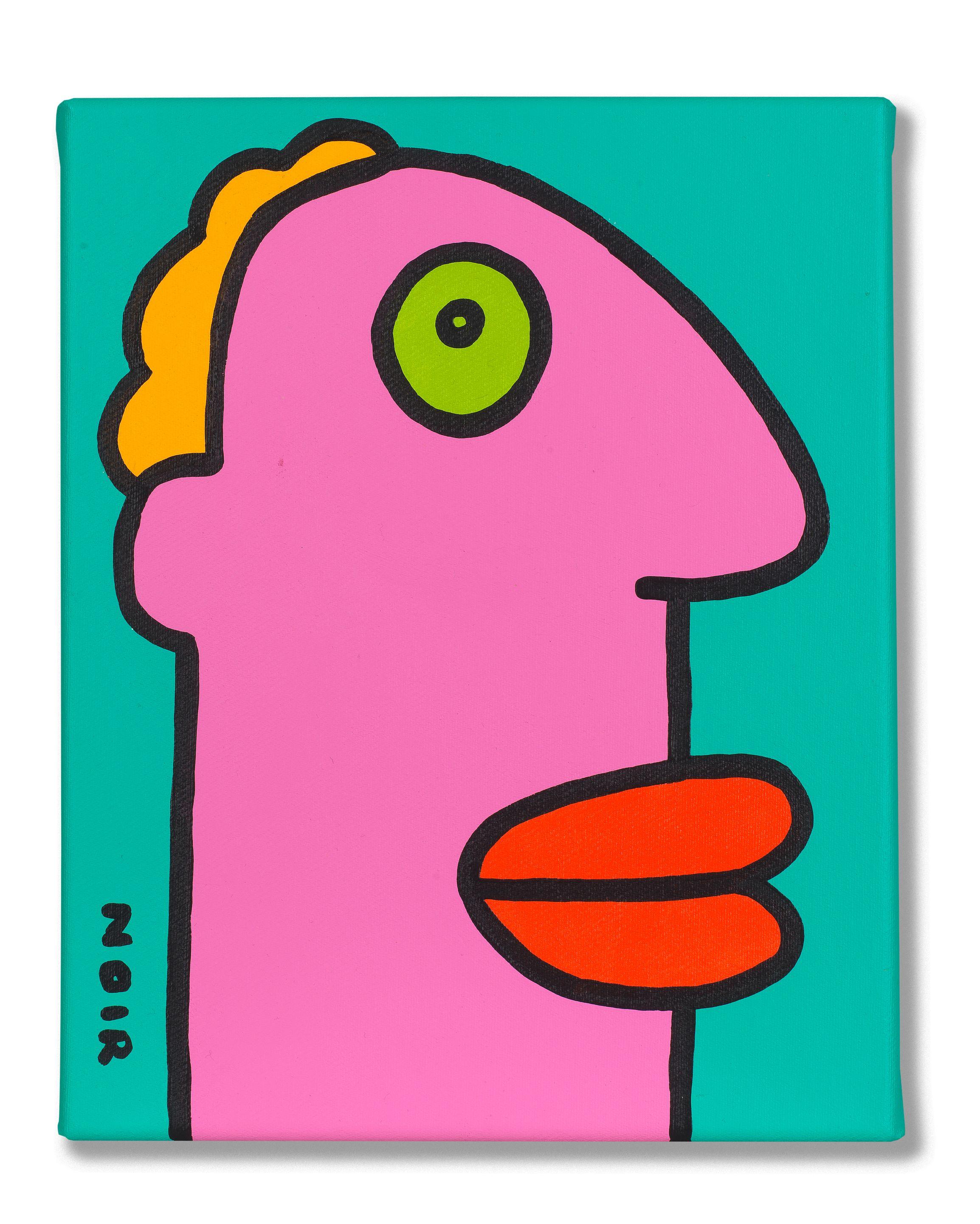 Thierry Noir - I walk quickly towards my meeting point; I am behind schedule