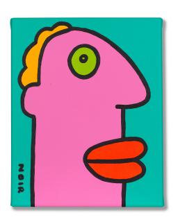 Thierry Noir - I walk quickly towards my meeting point; I am behind schedule