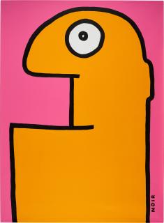 Thierry Noir - I wonder if I should take a taxi or keep that bike until I get back to my meeting point