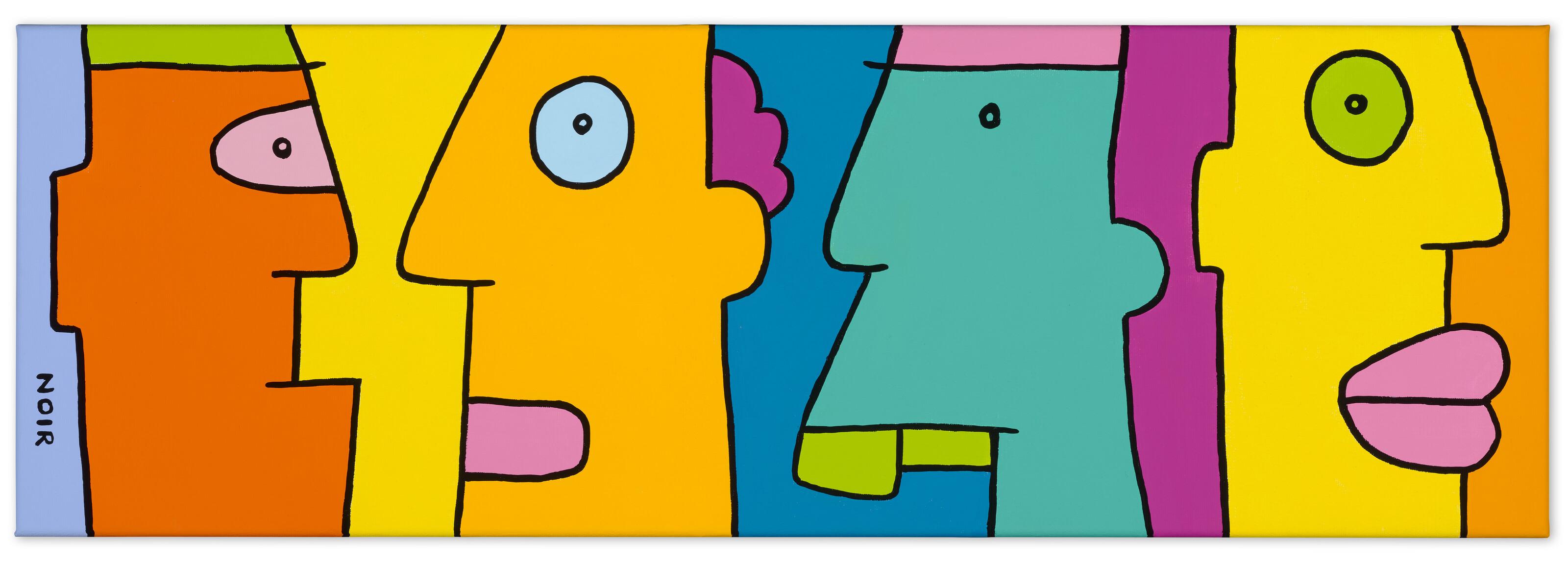 Thierry Noir - It Is A Brief Moment, But We Are Not About To Forget It