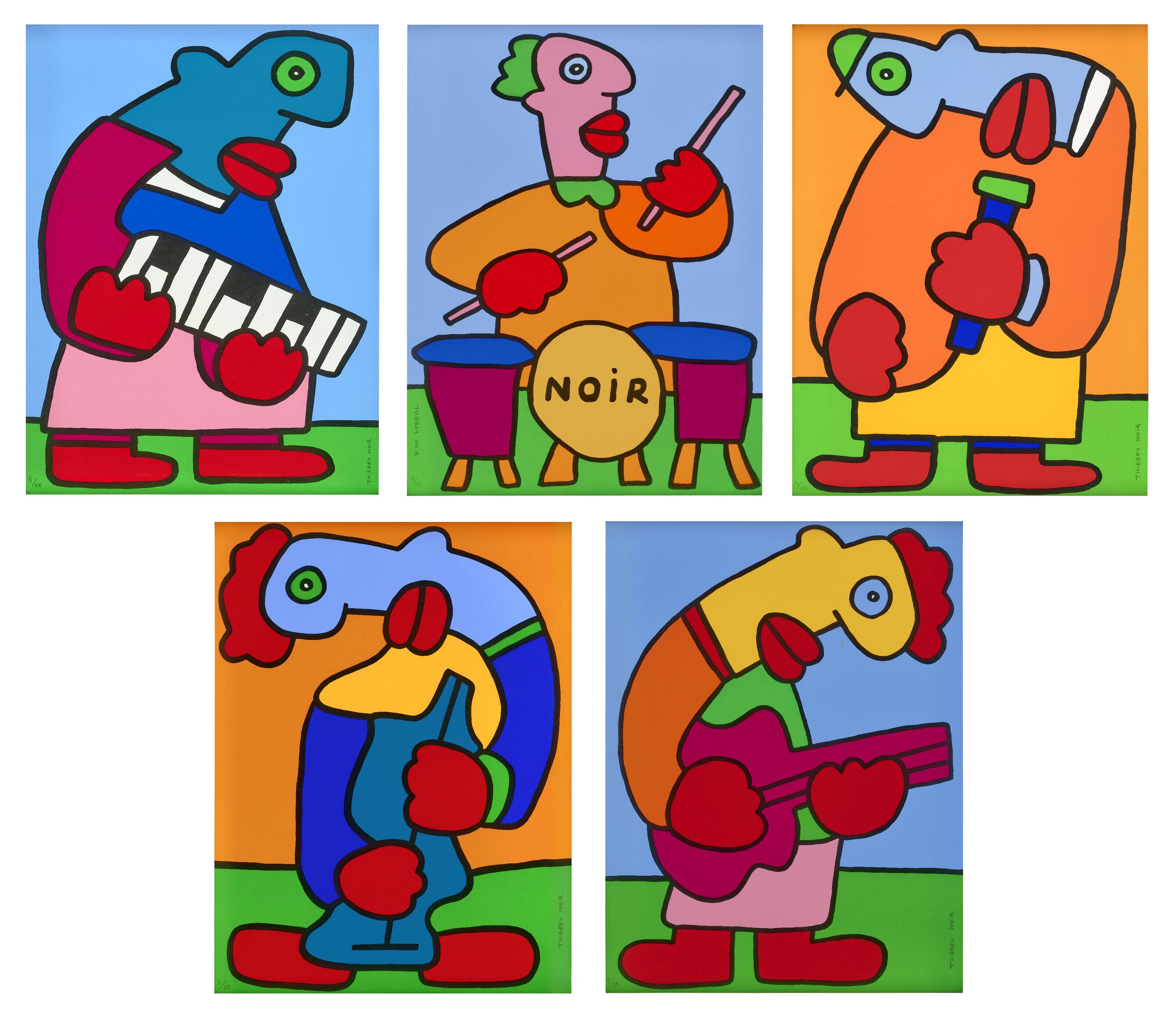 Thierry Noir - Musicians