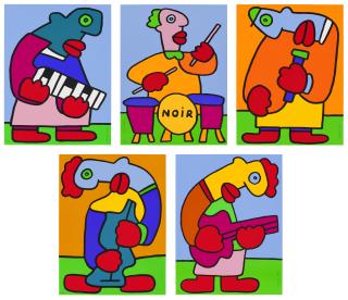 Thierry Noir - Musicians