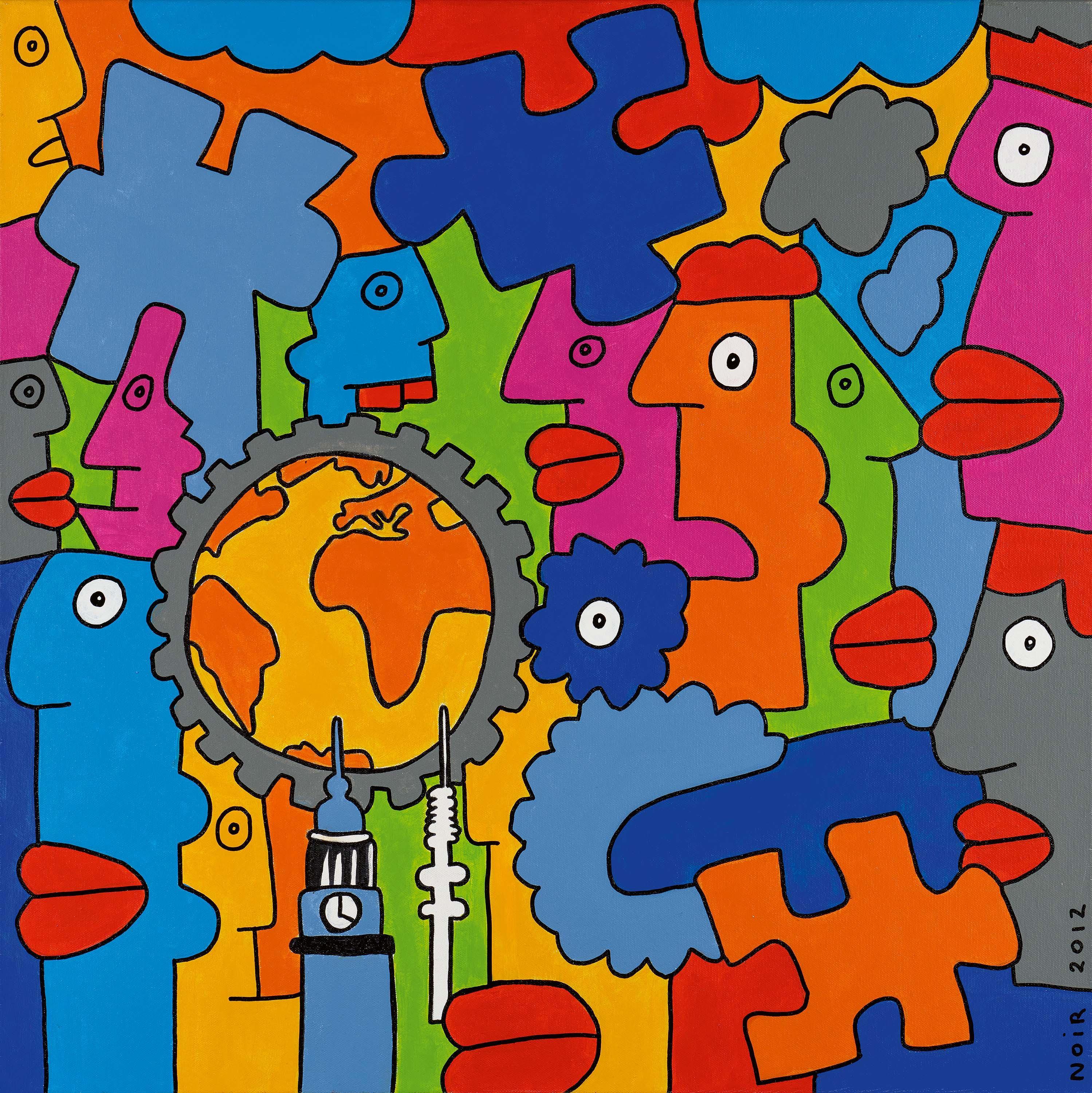 Thierry Noir - Ohne Titel.