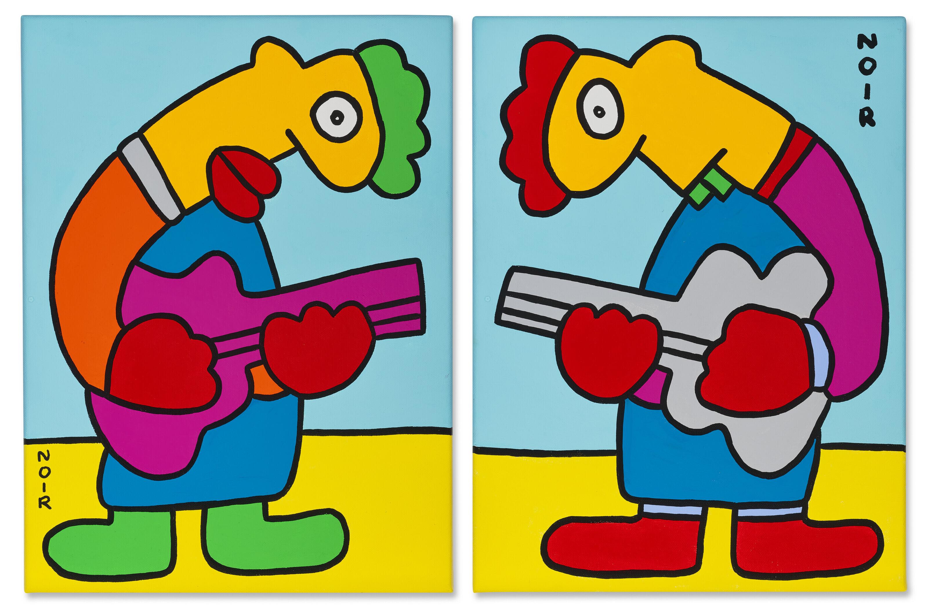 Thierry Noir - Shapes