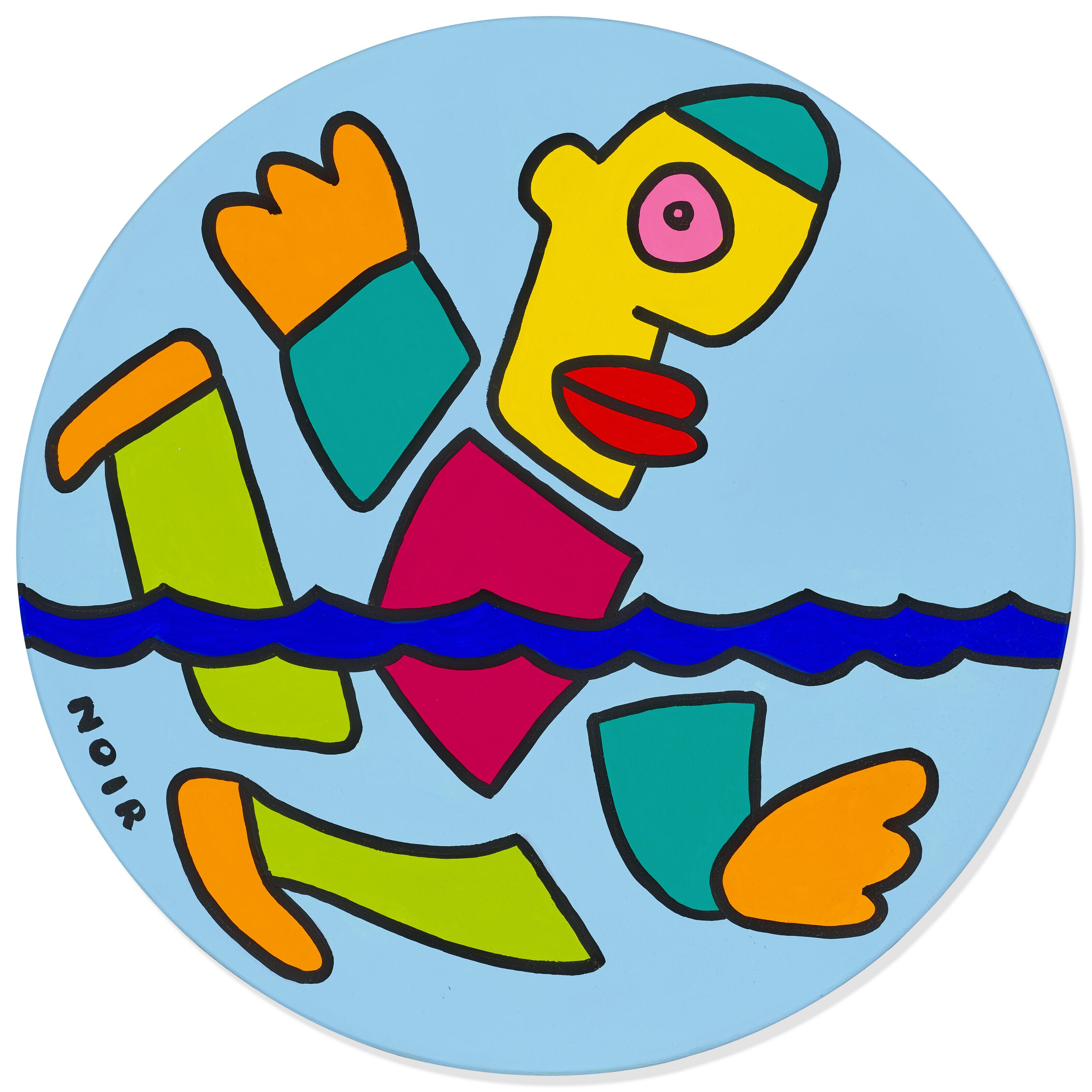 Thierry Noir - Swimming Freestyle