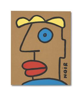 Thierry Noir - Untitled (Head)