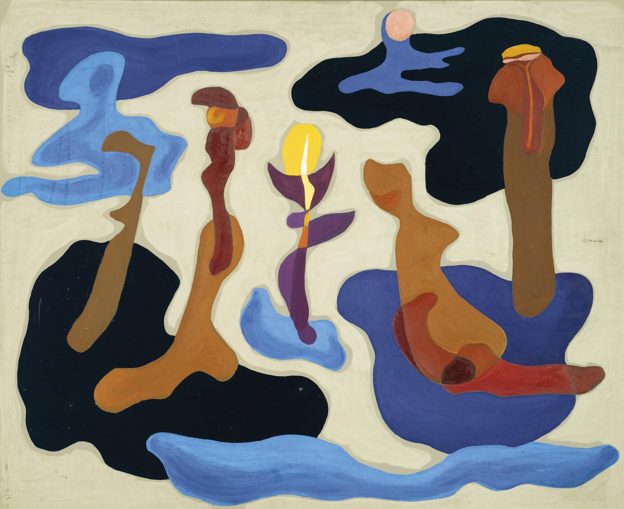 Thilo Maatsch - German Figures In A Landscape