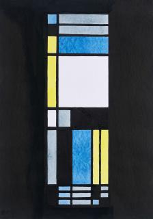 Thilo Maatsch - Ohne Titel (Kirchenfensterentwurf).