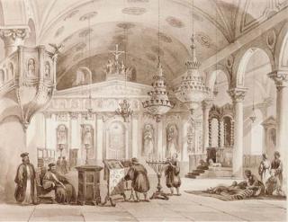 Thomas Allom - The Greek Church of Baloukli near Constantinople