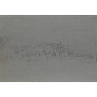 Thomas Allom - View Of Chatsworth From The East; View From The West, Derbyshire