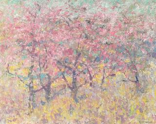 Thomas Arnold McGlynn - Blossom Time 16 x 20 in. framed 23 1/4 x 27 1/4 in.
