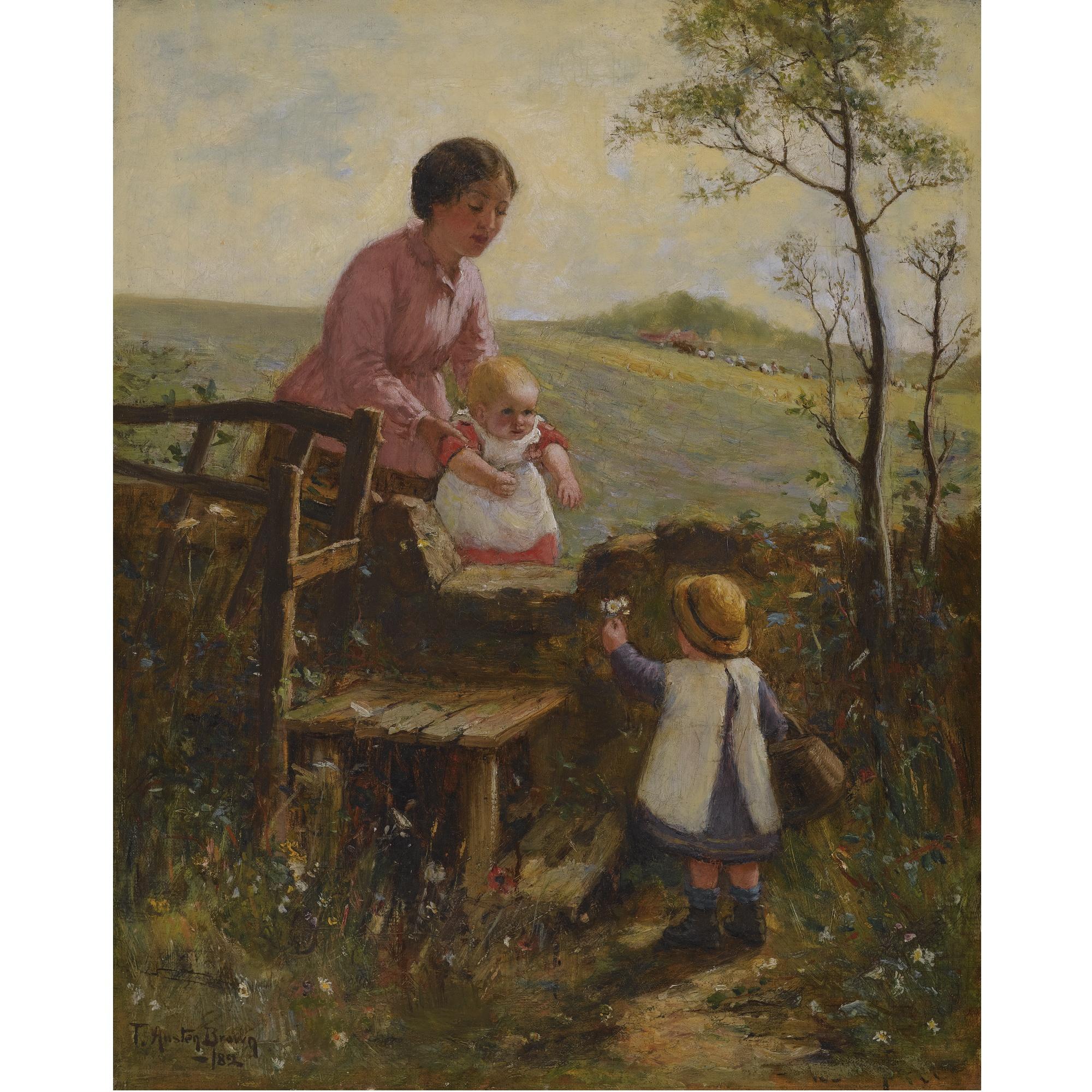 Thomas Austen Brown, A.R.S.A., R.I., R.S.W. - The Stile