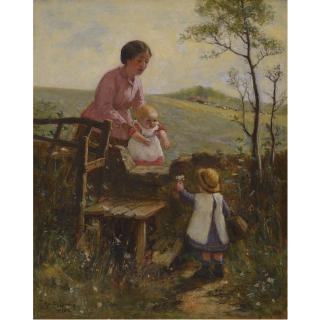 Thomas Austen Brown, A.R.S.A., R.I., R.S.W. - The Stile