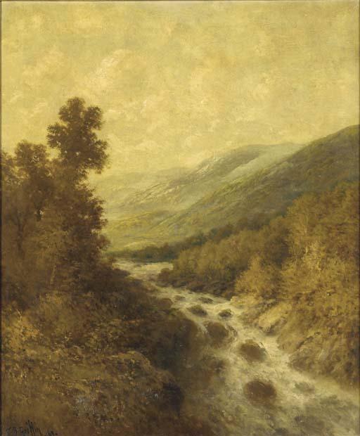 Thomas B. Griffin - An Extensive Mountain Landscape