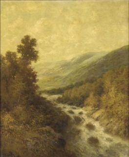 Thomas B. Griffin - An Extensive Mountain Landscape