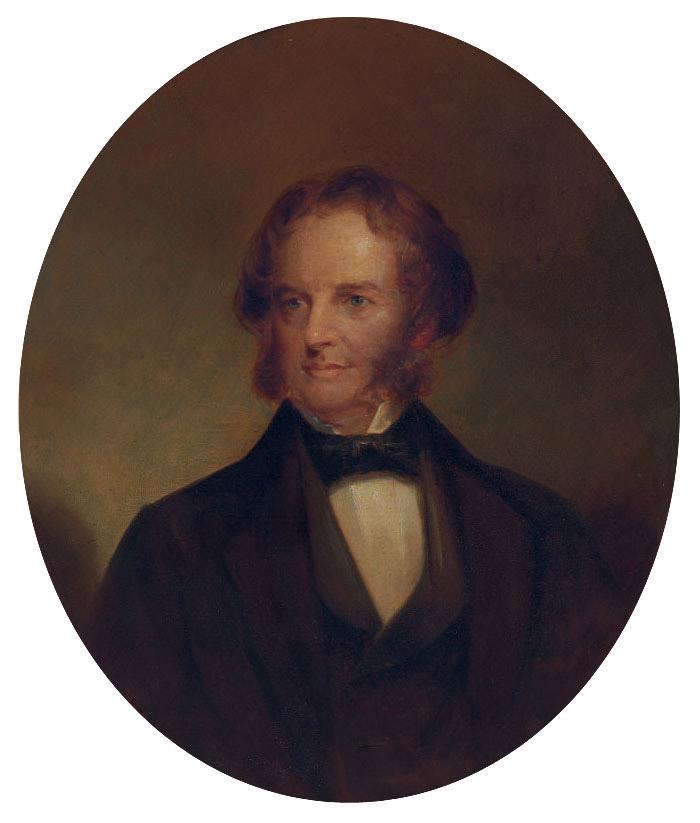 Thomas B. Read - Portrait of Henry Wadsworth Longfellow