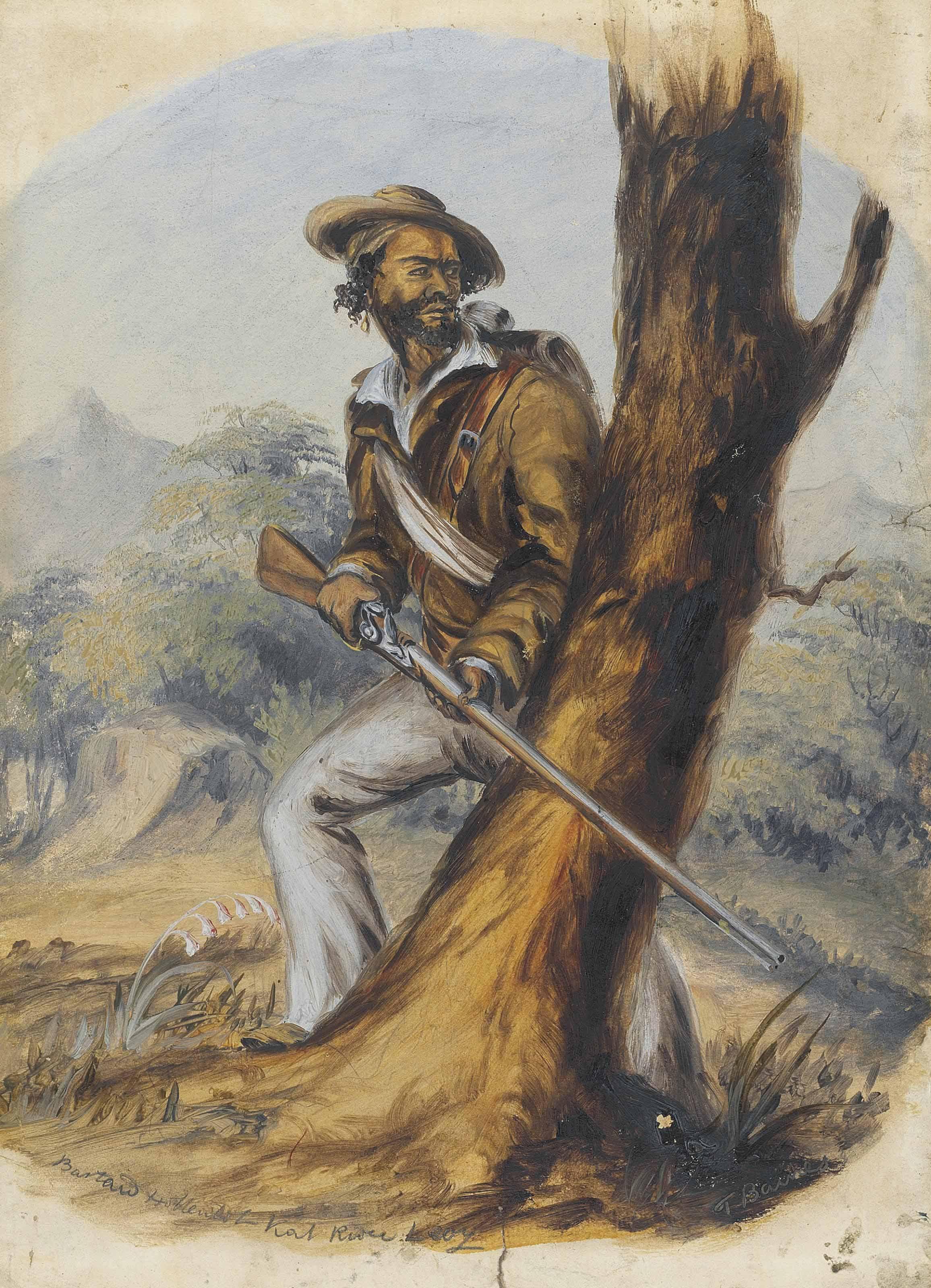 Thomas Baines - Barton Hottentot Kat River Levy