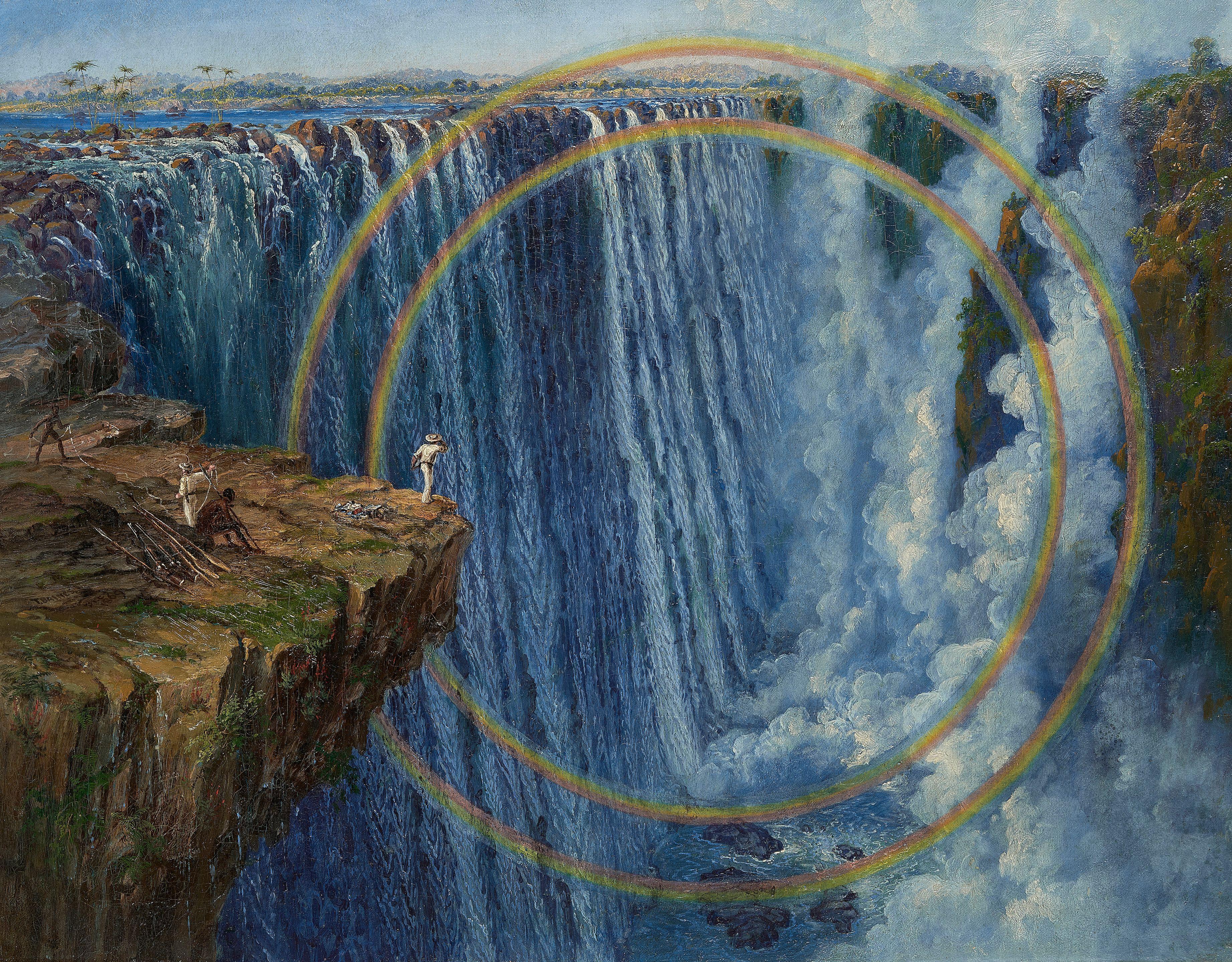 Thomas Baines - The Eastern Cataracts of the Victoria Falls