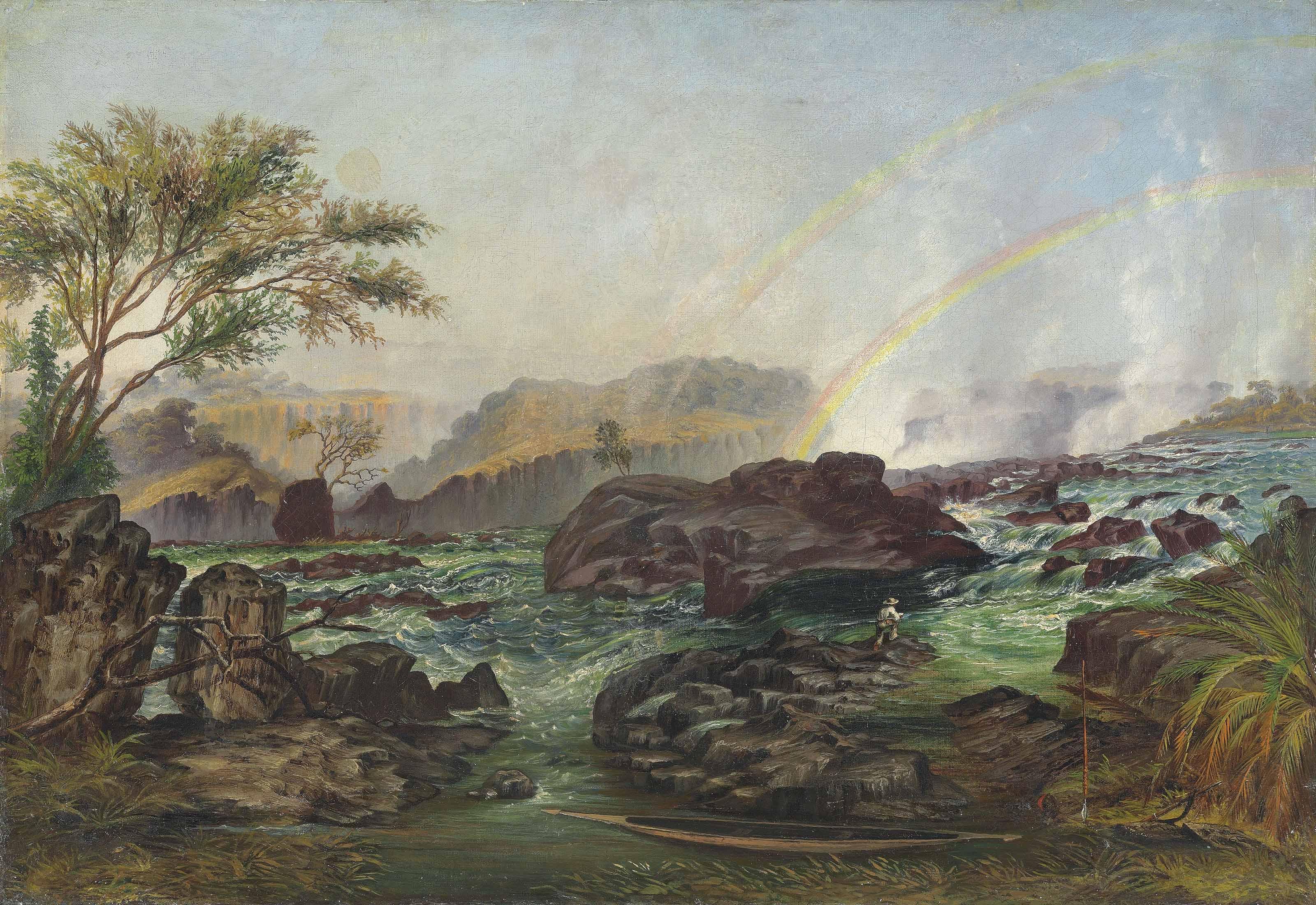 Thomas Baines - The Rapids Of The Victoria Falls, Zambezi River