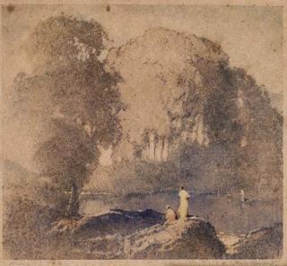 Thomas Balfour Garrett - By The Pond