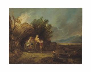 Thomas Barker of Bath - The Market Cart