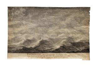 Thomas Baston - Shipping in a stormy sea