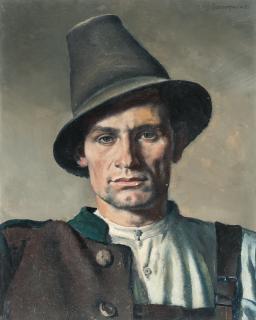 Thomas Baumgartner - Junger Bursche in Tracht