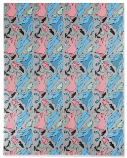 Thomas Bayrle - Feuer Im Weizen (Fire In The White)