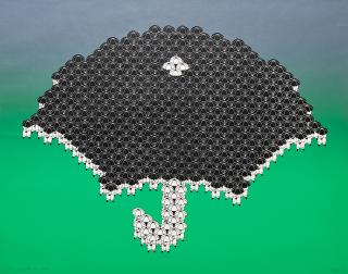 Thomas Bayrle - Gewitter im April.