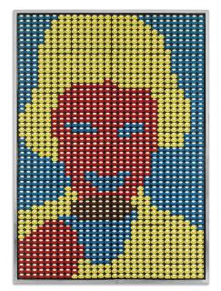 Thomas Bayrle - Tassenfrau (Milchkaffee) (Cup Woman (Milk Coffee))