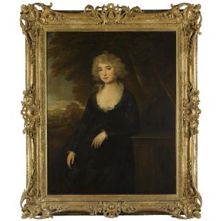 Thomas Beach, R.A. - Portrait Of Frances Villiers, Countess Of Jersey (1753-1821)