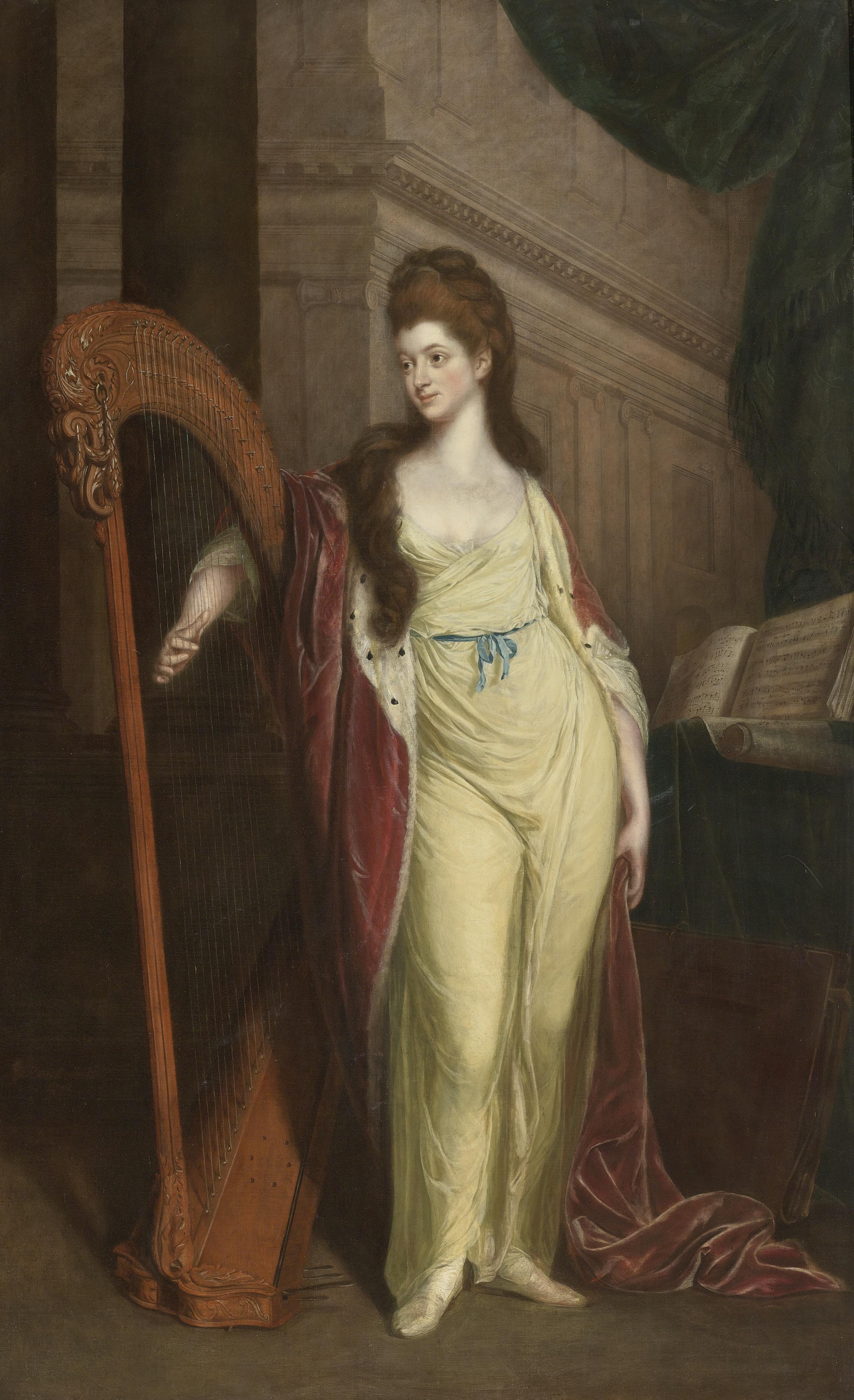 Thomas Beach - Portrait Of Elizabeth, Lady Craven (Later Margravine Of Anspach)