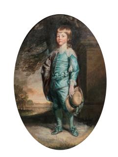 Thomas Beach - Portrait of William, later 1st Earl of Craven, as a boy, in Van Dyck costume