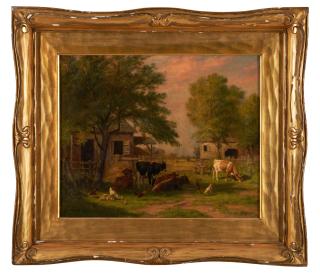 Thomas Bigelow Craig - In the Old Farm Yard