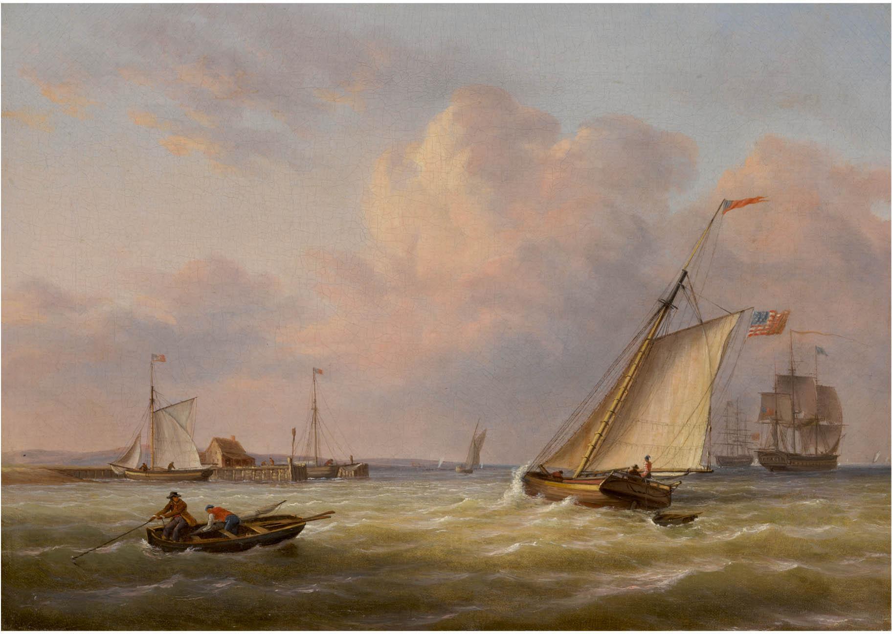 Thomas Birch - Philadelphia Harbor