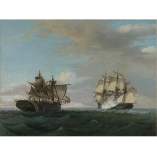 Thomas Birch - Uss United States Vs. Hms Macedonian