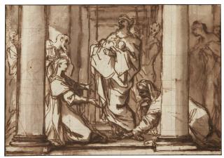 Thomas Blanchet - The Presentation Of Jesus In The Temple