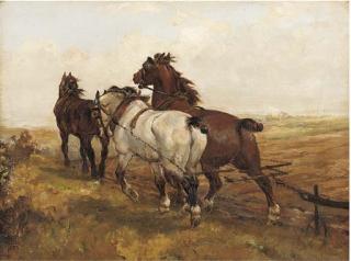 Thomas Blinks - The plough team