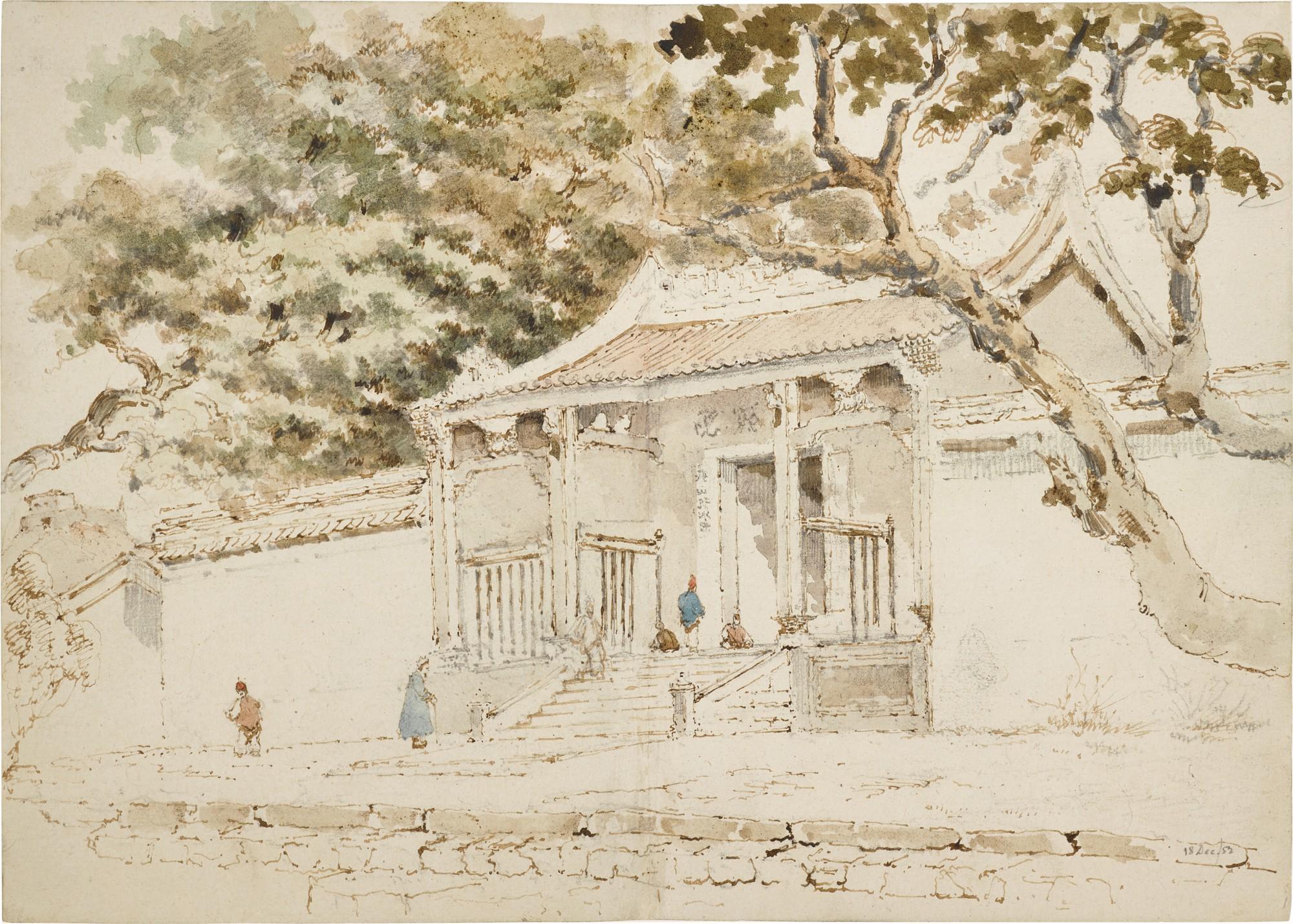 Thomas Boswell Watson - Entrance to a Chinese House