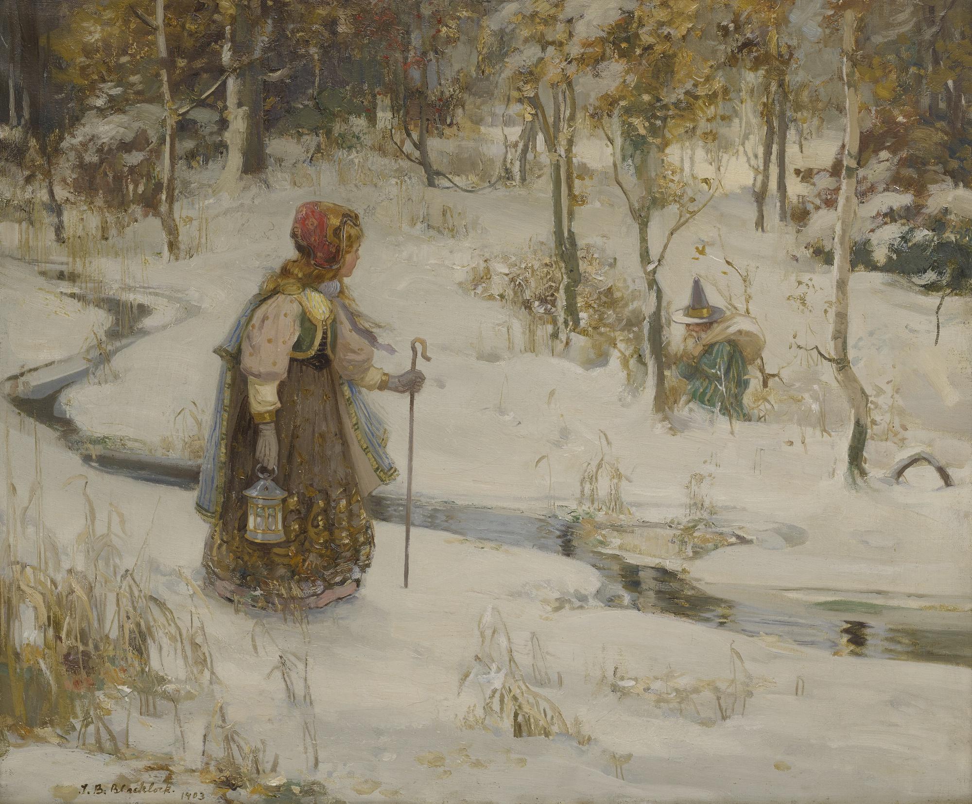 Thomas Bromley Blacklock - British In The Fairies\' Wood