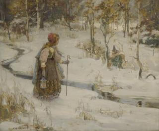 Thomas Bromley Blacklock - British In The Fairies\' Wood