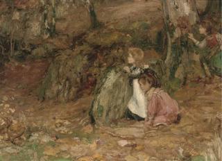 Thomas Bromley Blacklock - In The Woods