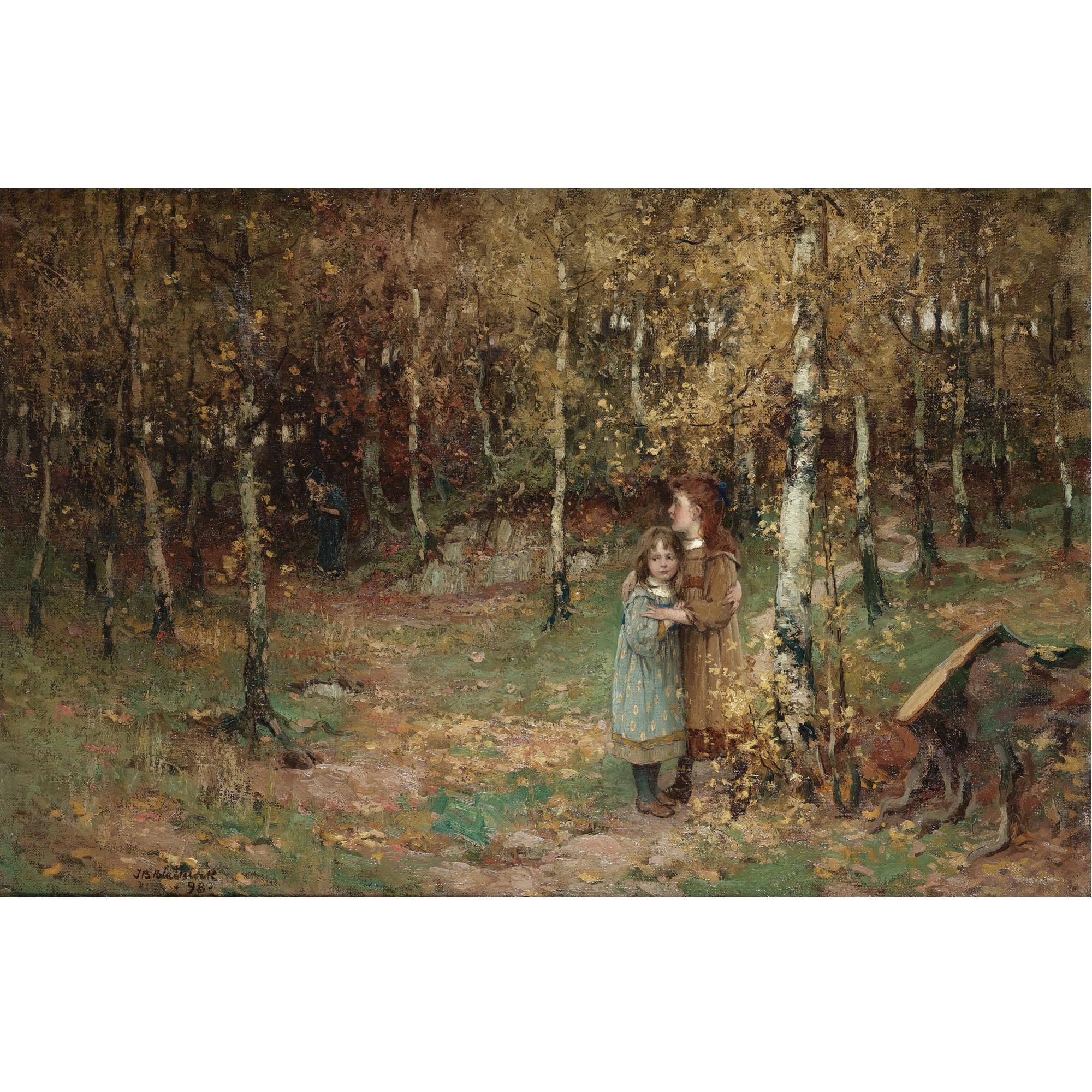 Thomas Bromley Blacklock - Through The Wood