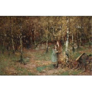 Thomas Bromley Blacklock - Through The Wood